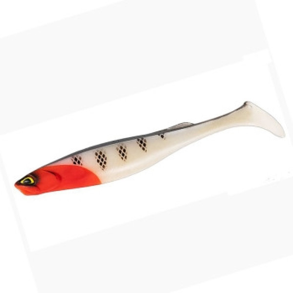 Силікон FishUp RAM Shad 9" 1pc #357 Red Head