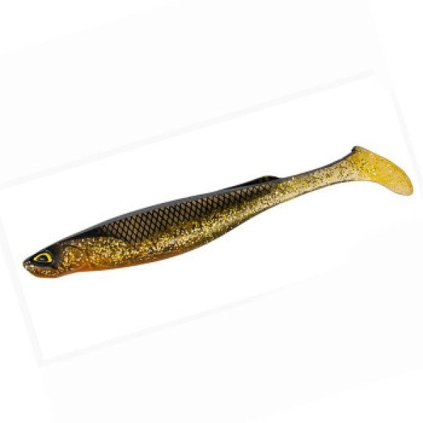 Силикон FishUp RAM Shad 9" 1pc  #358 Golden Shiner