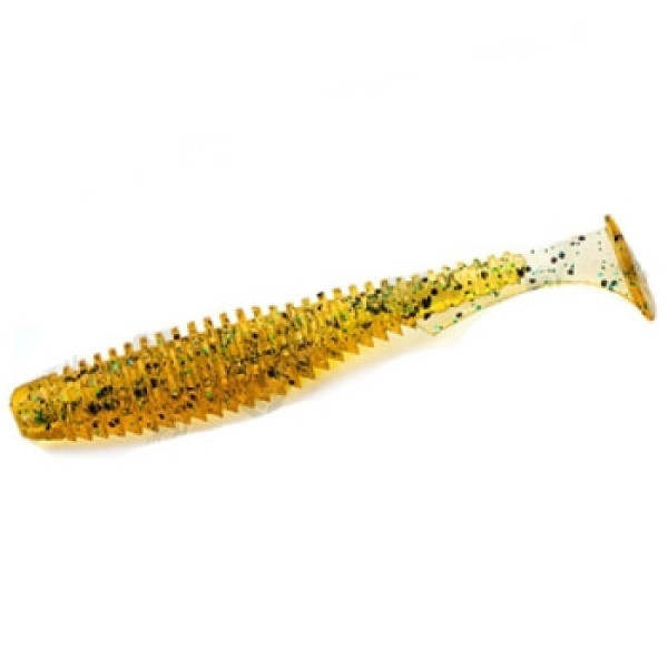 Силикон FishUp U-Shad 2" 10pc #036 Caramel/Green & Black