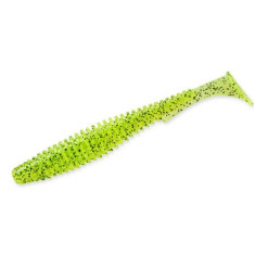 Силікон FishUp U-Shad 2" 10pc #055 Chartreuse/Black