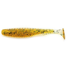 Силікон FishUp U-Shad 2.5" 9pc #036 Caramel/Green & Black