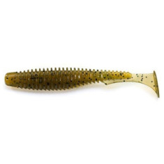 Силікон FishUp U-Shad 2.5" 9pc #074 Green Pumpkin Seed