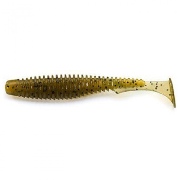 Силикон FishUp U-Shad 2.5" 9pc #074 Green Pumpkin Seed