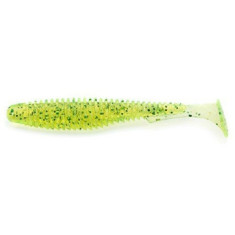 Силікон FishUp U-Shad 3" 9pc #026 Flo Chartreuse/Green