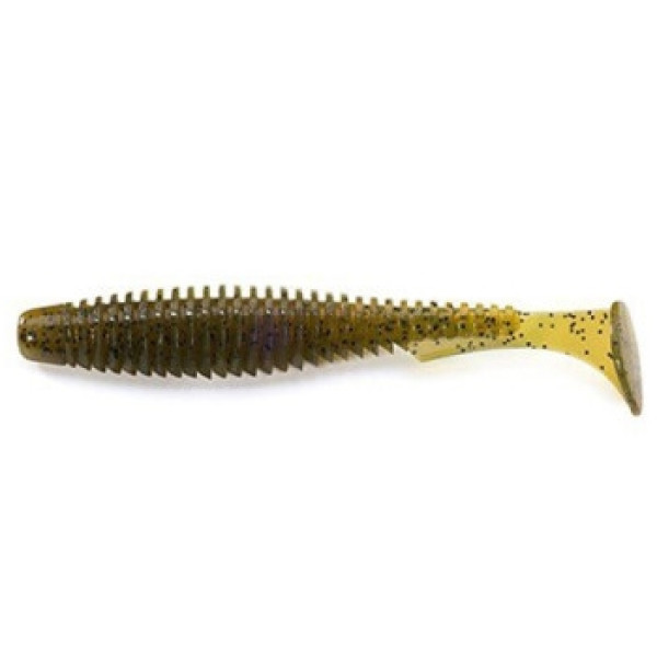 Силикон FishUp U-Shad 3" 9pc #074 Green Pumpkin Seed