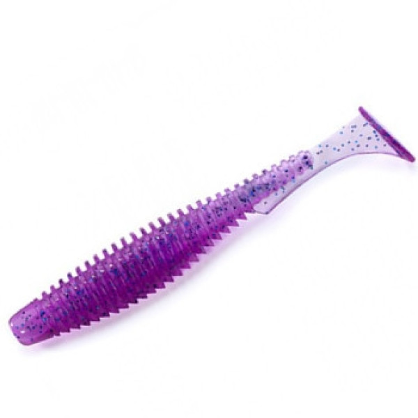 Силікон FishUp U-Shad 3.5" 8pc #014 Violet/Blue