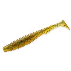 Силікон FishUp U-Shad 3.5" 8pc #036 Caramel/Green & Black
