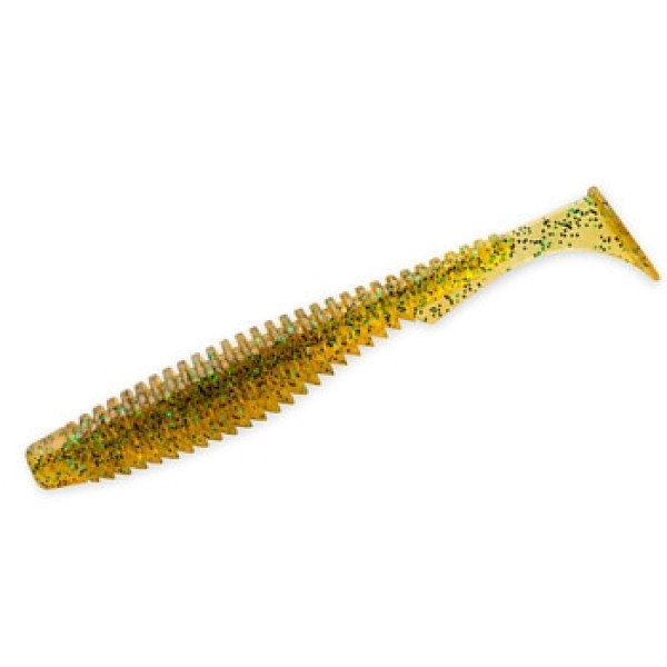 Силикон FishUp U-Shad 3.5" 8pc #036 Caramel/Green & Black