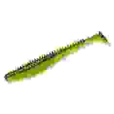 Силикон FishUp U-Shad 4" 8pc #204 Green Pumpkin/Chartreuse