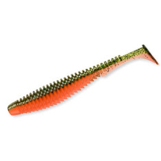 Силікон FishUp U-Shad 4" 8pc #205 Watermelon/Orange
