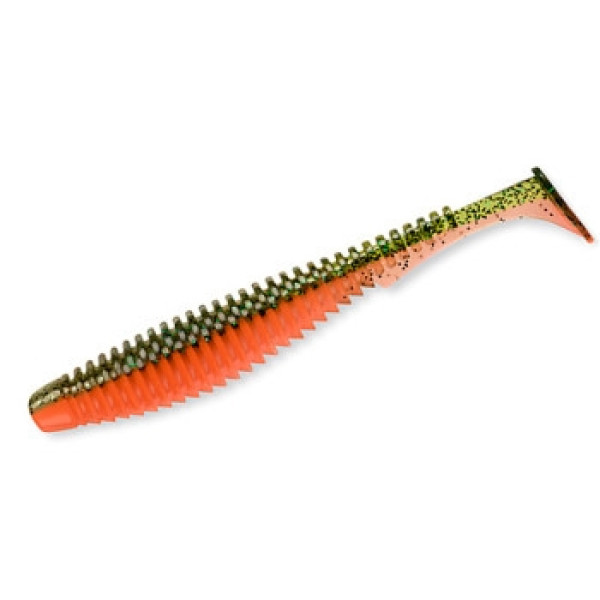 Силикон FishUp U-Shad 4" 8pc #205 Watermelon/Orange