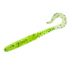 Силікон FishUp Vipo 3.6" 8pc #055 Chartreuse/Black