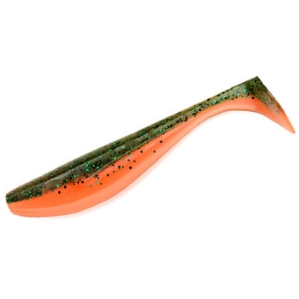 Силикон FishUp Wizzle Shad 3" 8pc #205 Watermelon/Orange