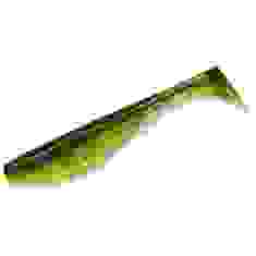 Силікон FishUp Wizzle Shad 3" 8pc #204 Green Pumpkin/Chartreuse