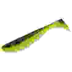 Силикон FishUp Wizzle Shad 3" 8pc #203 Green Pumpkin/Flo Chartreuse