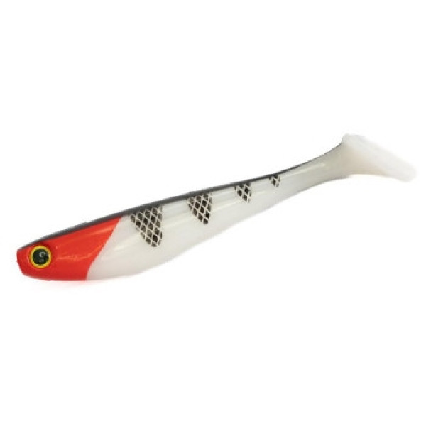 Силикон FishUp Wizzle Shad 7" 2pc #357 Red Head