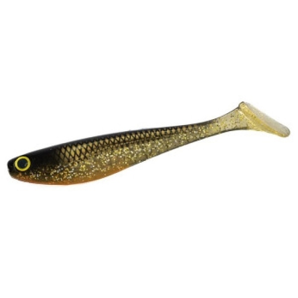 Силікон FishUp Wizzle Shad 8" 1pc #358 Golden Shiner