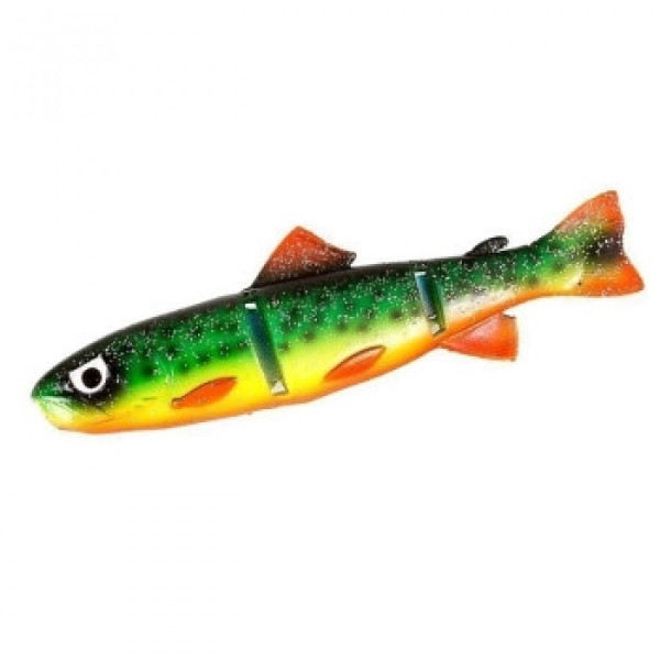 Силикон Fladen Living Trout M 18cm 52gr Hot Fire