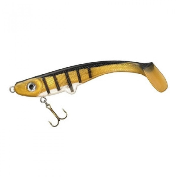 Силикон Fladen Maxximus Predator Softy Conrad 20 cm 55gr Black/Striped Yellow/White