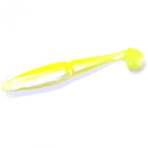 Силікон Gambler 5.25 "Big EZ # Chartreuse Shad 5pc