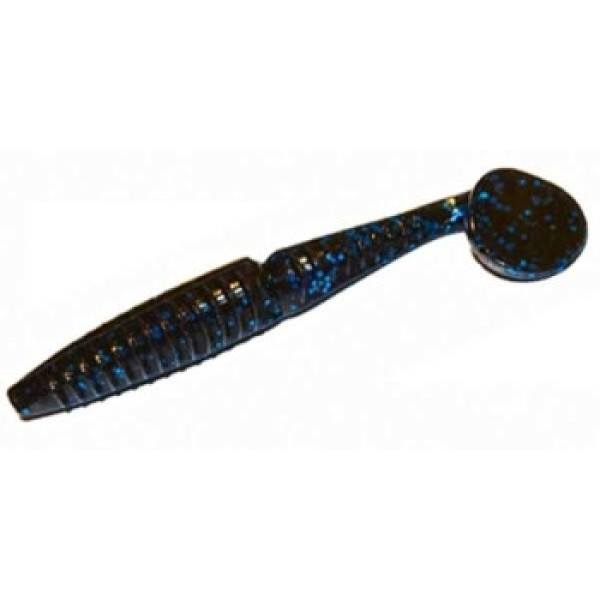 Силікон Gambler 3.75" EZ VibeZ #Black Blue Glitter 9pc