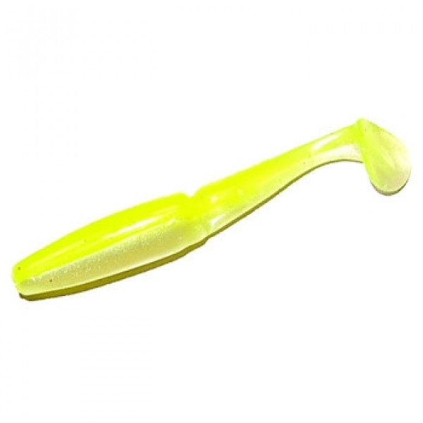 Силикон Gambler 3.75" Little EZ Chartreuse Shad 9pc