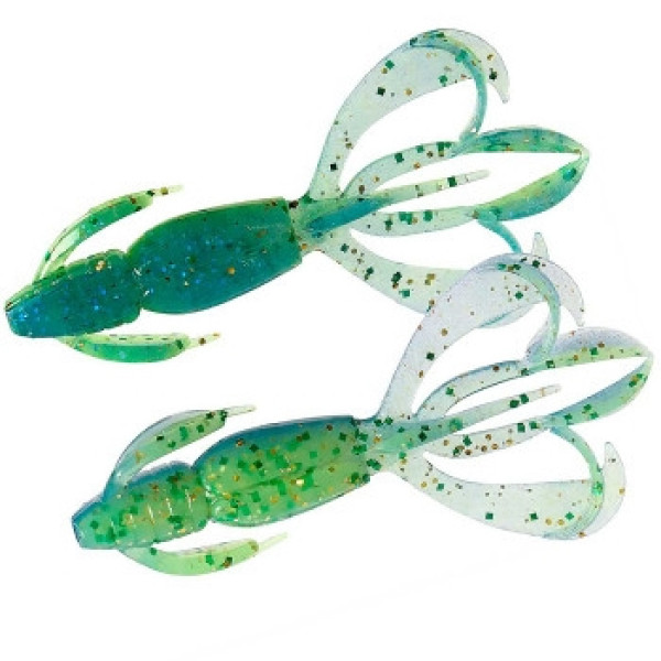 Силикон Keitech Crazy Flapper 2" (8 шт/уп) ц:ea#17 midnight chart back