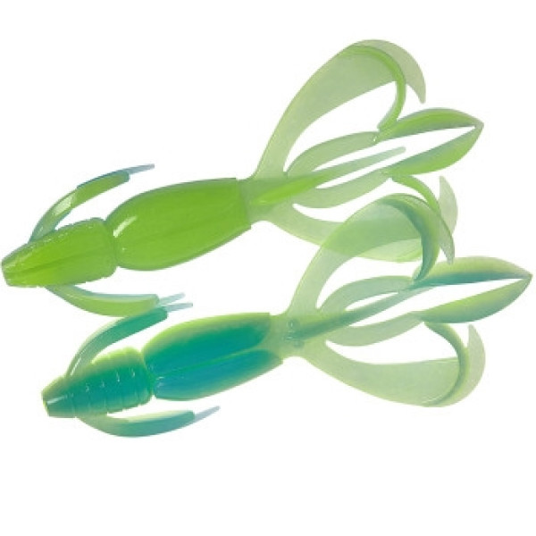 Силикон Keitech Crazy Flapper 2" (8 шт/уп) ц:pal#03 ice chartreuse