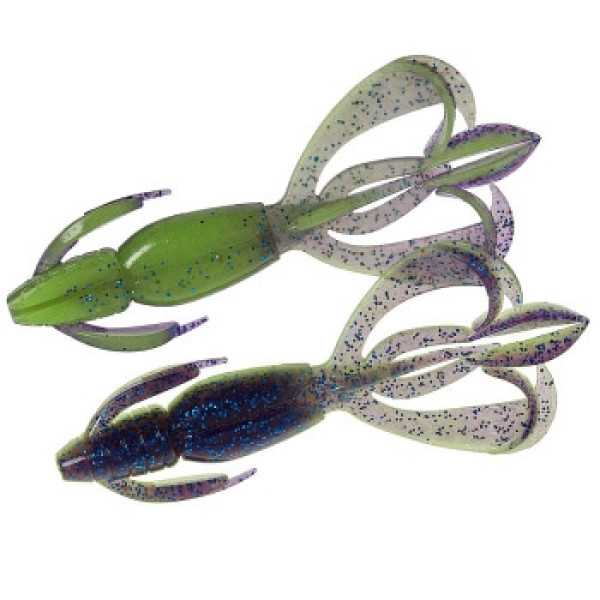 Силикон Keitech Crazy Flapper 2" (8 шт/уп) ц:pal#06 violet lime berry