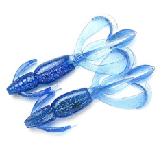 Силікон Keitech Crazy Flapper 4.4 "(6 шт / упак) ц: 301 sapphire blue