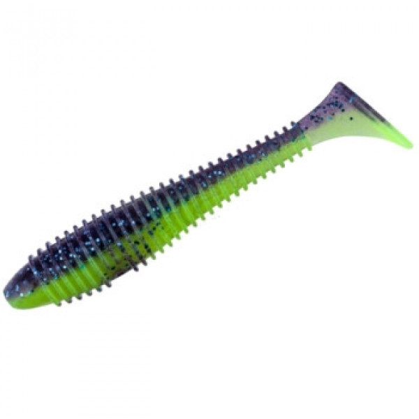 Силикон Keitech Swing Impact FAT 4.3" (5 шт/упак) ц:pal#06 violet lime berry