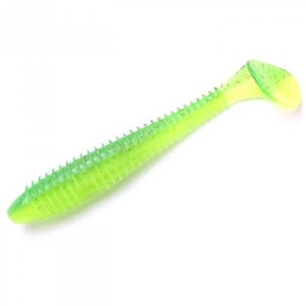 Силікон Keitech Swing Impact FAT 5.8" (4 шт/уп) к:424 lime chartreuse