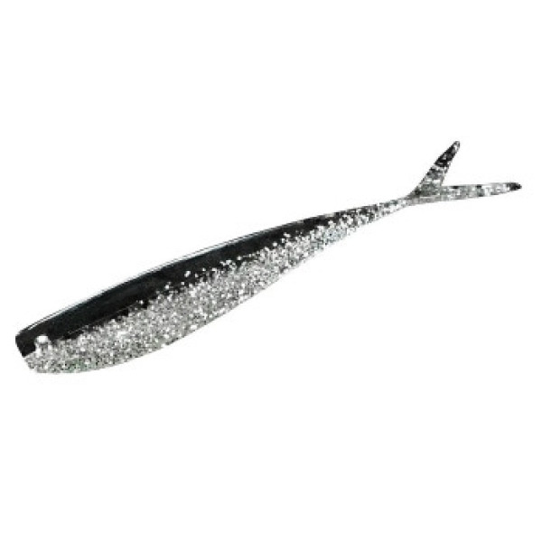 Силикон Lunker City Fat Fin-S Fish 3.5" #033 Silver Pepper Shiner 10шт.