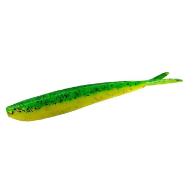 Силикон Lunker City Fin-S Fish 3/BG 10" #004 Fire Perch