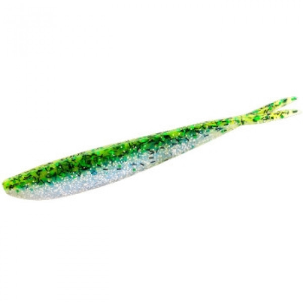 Силикон Lunker City Fin-S Fish 10/BG 4" #79 Green Shad Flash