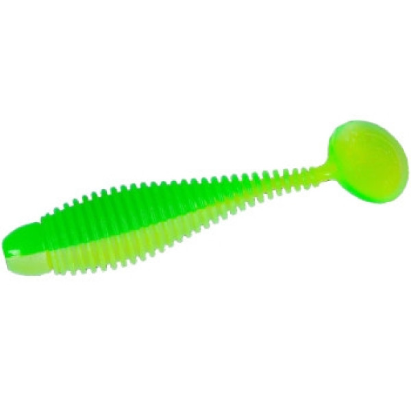 Силикон Lunker City Grubster 2.75" 10/BG #174 LIMETREUSE