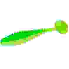 Silicone Lunker City Grubster 2.75 "10 / BG # 174 LIMETREUSE