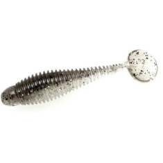 Silicone Lunker City Grubster 10 / BG 2.75 "# 216 SILVER FLASH