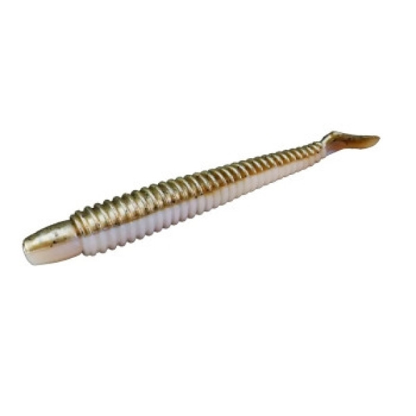 Силикон Lunker City Swimming Ribster 4" #241 Natural Shiner 8шт.