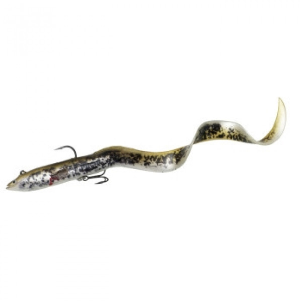 Силикон Savage Gear 4D Real Eel 200mm 38.0g Olive/Pearl PHP (поштучно)