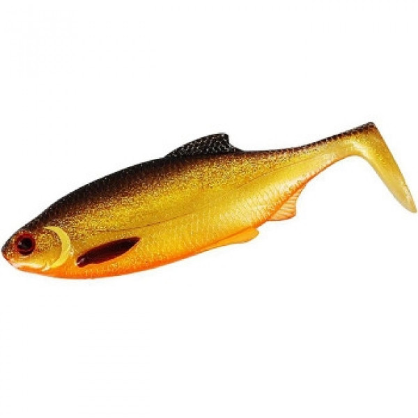 Силикон Westin Ricky the Roach Shadtail 18cm 85g #Gold Rush