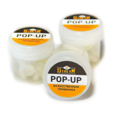 Силіконова приманка G.Stream білий опариш/слива 12pc