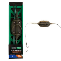 Снасть на лидкоре "Flat Method Feeder" 1крючек №6 40г Снасть на лидкоре "Flat Method Feeder" 1крючек №6 40г