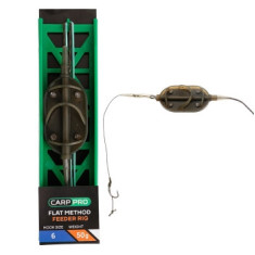 Снасть на лидкоре "Flat Method Feeder" 1крючек №6 50г Снасть на лидкоре "Flat Method Feeder" 1крючек №6 50г