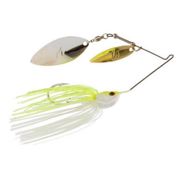 Спиннербейт ZMAN Slingbladez Double Willow 10.5g #Chart Pearl