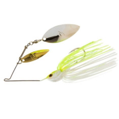 Spinnerbait ZMAN Slingbladez Double Willow 14g #Chartreuse Pearl