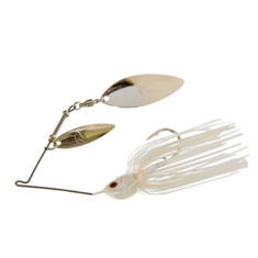 Spinnerbait ZMAN Slingbladez Double Willow 14g #Pearl Ghost
