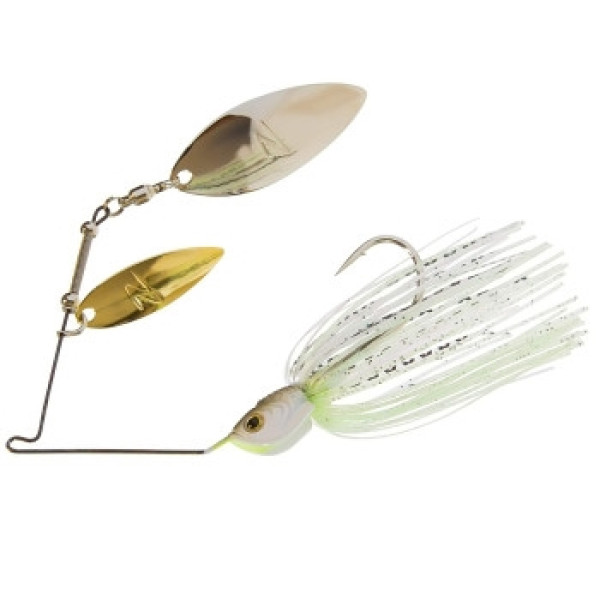 Спиннербейт ZMAN Slingbladez Double Willow 14g #Spot Remover