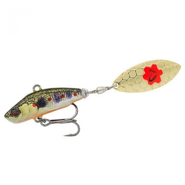 Тейл-спінер Savage Gear 3D Sticklebait Tailspin 65mm 9.0g Brown Trout Smolt