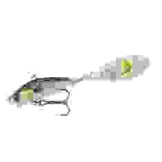 Тейл-спінер Savage Gear 3D Sticklebait Tailspin 73mm 13.0g Green Silver Ayu